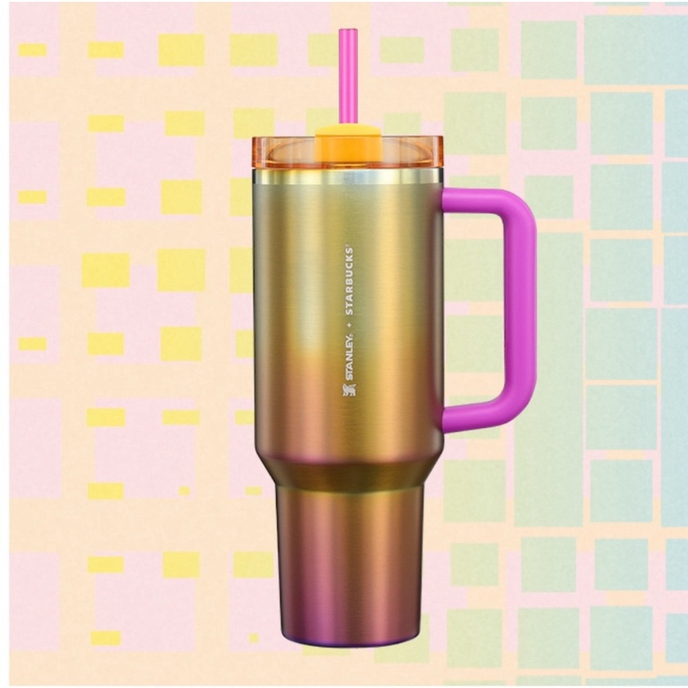 NWT Sunset Gradient Starbucks x Stanley Quencher